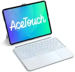 INATECK Keyboard Ace Touch iPad 13 Compatible QWERTZ Blue