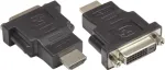 GoodConnections DVI-D to HDMI Video Adapter, DVI-D Female to HDMI Male, 24+1 Pins, Black