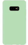 Evelatus Samsung Galaxy S10e Nano Silicone Case Soft Touch TPU Mint