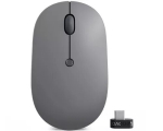 Lenovo Go USB-C juhtmevaba hiir, kontor, kahe k&auml;e jaoks, RF juhtmevaba, optiline, 2400 DPI