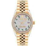 Philipp Plein naiste kell PW2BA0223 38mm roosakuldse tooniga roostevaba teras valge silikoon