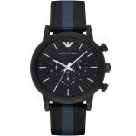 ARMANI AR1948 meeste kvartskronograafkell 46mm roostevaba teras