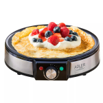 Pannkoogimasin Adler AD 3058 1600 W Must Roostevaba teras