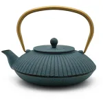 Bredemeijer Linhai Cast Iron Teapot 1.1L Petrol Gold 153031
