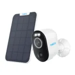 Reolink Argus B330 (BWC2K02SP) Wi-Fi IP turvakaamera akuga ja p&auml;ikesepaneeliga, 5 MP 2880x1616, IP65, v&auml;rviline &ouml;&ouml;n&auml;gemine, sise- ja v&auml;listingimustesse, valge