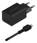 Toiteadapter Lenovo 40AWGN65EU siseruumidesse Must 100-240V 1,8m kaabel