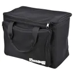 CASE4ME Pouch Bag 2 liigutatava peaga 44 x 30 x 30 cm Must