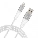 JOBY laadimis- ja s&uuml;nkroonkaabel Lightning, 1,2 m, valge (JB01812-BWW)
