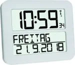 TFA 60.4512.02 TIMELINE MAX raadiojuhitav &auml;ratuskell valge