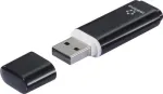 Renkforce RF-USBS-210 USB-m&auml;lupulk 64 GB must USB-A (USB 2.0) RF-6684358