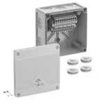 SPELSBERG Abox Pro SL-6&sup2; harukarp, IP66/IP67/IP69, 5-pooluseline, hall 40644001