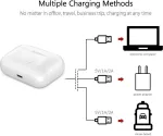 CY122590 Asenduslaadimiskarp Apple AirPods 3. p&otilde;lvkonnale, juhtmevaba ja Lightning laadimine, valge