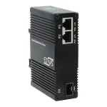 EXSYS EX-60344 2-porti PoE++ meediakonverter 90W, SFP, -40&deg;C kuni +80&deg;C