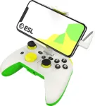 Gamepad RiotPWR RP1925ESL USB USB-C juhtmega roheline valge kollane