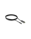 Icy Box IB-CB020-C USB Type-C &ndash; HDMI kaabel, 1,8 m, 4K 60 Hz, must/h&otilde;bedane