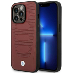 BMW BMHMP14X22RPSR Leather Seats Pattern MagSafe &uuml;mbris telefonile Apple iPhone 14 Pro Max 6,7&Prime;, bordoo