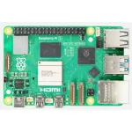 Raspberry Pi 5 Model B &uuml;he plaadi arvuti, Arm Cortex-A76 2,4 GHz, 8 GB RAM, Wi-Fi 5, Bluetooth 5.0