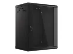 Lanberg seinapaigaldatav paigaldusrack-kapp 19'' 15U 600x450mm must (klaasuks)