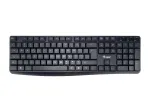 Equip juhtmega USB-klaviatuur, US/International paigutus (QWERTY), t&auml;issuuruses (100%), juhtmega, USB, QWERTY, must