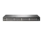 HPE - Aruba Series - Switch - 2540 48G 4SFP+ - hallatav - 48 x 10/100/1000 + 4 x 10 Gigabit Ethernet / 1 Gigabit Ethernet SFP+ - lauaarvuti, riiulikinnitatav, seinakinnitatav