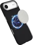 eSTUFF INFINITE GRS VENICE ES67160028 magnetiga nahk&uuml;mbris iPhone Air jaoks, must