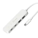 j5create keskkonnas&otilde;bralik USB-C 4-pordilisele USB-C ja Type-A Gen 2 jaoturile