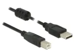 USB-kaabel DeLOCK 2 m USB 2.0-A USB 2.0-B Must