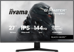 iiyama G-Master Black Hawk G2741QSU-B1 m&auml;ngumonitor, 68,6 cm (27 tolli) 2560 x 1440 WQHD IPS, 144 Hz, 1 ms MPRT, FreeSync, HDMI, DisplayPort, USB-jaotur, must