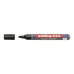 Marker, kuulotsakuga, Edding 250, must