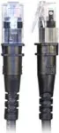 Networking kaabel PatchSee TP-6A-F/10 Must 3.1m Cat6a F/UTP