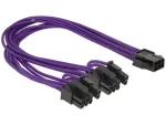 DeLOCK PCI Expressi kaabel 6 pin - 2 x 8 pin 0,3 m