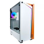 Arvuti korpus Azza APOLLO 430 Midi Tower Valge