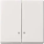 BUSCH JAEGER 2CKA001731A3996 - Klahvl&uuml;liti - Valge - IP20