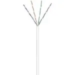 Wentronic CAT 6 U/UTP 100m - Cat6 - U/UTP (UTP) - Valge - Pol&uuml;vin&uuml;&uuml;lkloriid (PVC) - 24/7 (94964)