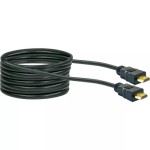 HDMI-kaabel SCHWAIGER HDM100 013 &mdash; 10 m, HDMI t&uuml;&uuml;p A-pistik&ndash;isane, kullatud kontaktid, must