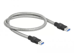 USB 3.2 Gen 1 kaabel t&uuml;&uuml;p-A-pistik t&uuml;&uuml;p-A isasele DeLOCK 86774 0,5 m