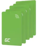 NFC-juurdep&auml;&auml;sukaartide komplekt (5 tk) Green Cell HabuDen EVGCAKNFC5 elektris&otilde;iduki laadimisjaamale