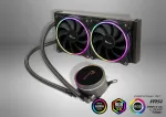 K Cooler Inter-Tech Liquid Cooling CPU Argus Iceman LC-240 RGB