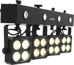 EUROLITE Akku KLS-180 180W RGB LED PAR valgustuss&uuml;steem, akutoitega PAR seade, laetav
