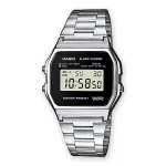 Unisex k&auml;ekell Casio A158WEA-1EF elektrooniline must
