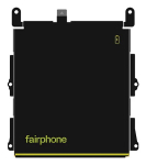 Aku Fairphone F6BATT-1ZW-WW1 Must 68,2 mm x 6,35 mm