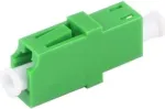 S/CONN maximum connectivity LWL-connector, LC-LC, Simplex, Green (07-60001)