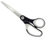 Leitz Titanium Quality Scissors 205 mm, T&auml;iskasvanu, Sirge l&otilde;ige, &Uuml;ksik, Must, Valge, Roostevaba teras, Kontorik&auml;&auml;rid