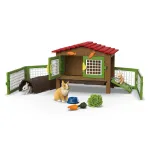 schleich FARM WORLD K&uuml;&uuml;likupuur, Loom, Talu, Talu loomad / talum&auml;nguasjad, 3 a, Mitmev&auml;rviline