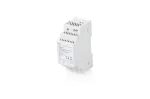 DIGITUS 12V/2A/24W Step-Shape DIN Rail Power Supply, Slim, Enclosed Type, Ideal for Sensors