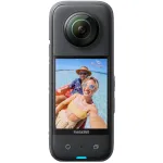 Insta360 X3 CINSAAQ/B 360&deg; seikluskaamera, 5,7K, 72 MP, 5760&times;2880, 100 fps, CMOS, LCD-ekraan, must
