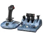 Thrustmaster TCA Captain Pack X Airbus Edition must, hall USB juhtkang + mootori juhtimishoob Analoog PC, Xbox