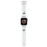 Karl Lagerfeld 3D Rubber Karl & Choupette Heads NFT Apple Watch Rihm 42/44/45/49mm Valge