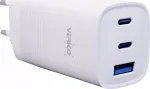 Verico Mojo 65W GaN 3 USB laadija 65 W seinakontakt V&auml;ljundvool max 3250 mA