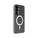 Evelatus Samsung Galaxy S24 Clear Case with Magnetic Transparent